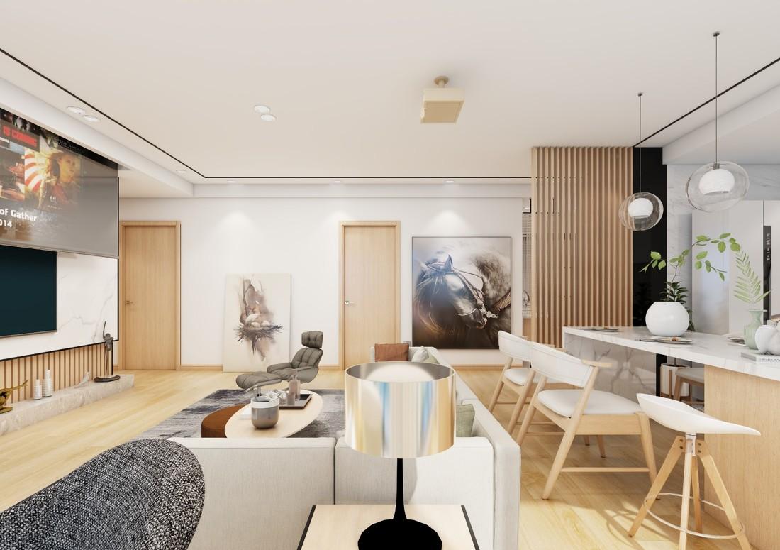 
现代极简|一种极致的简约风格，温暖又大气 -21