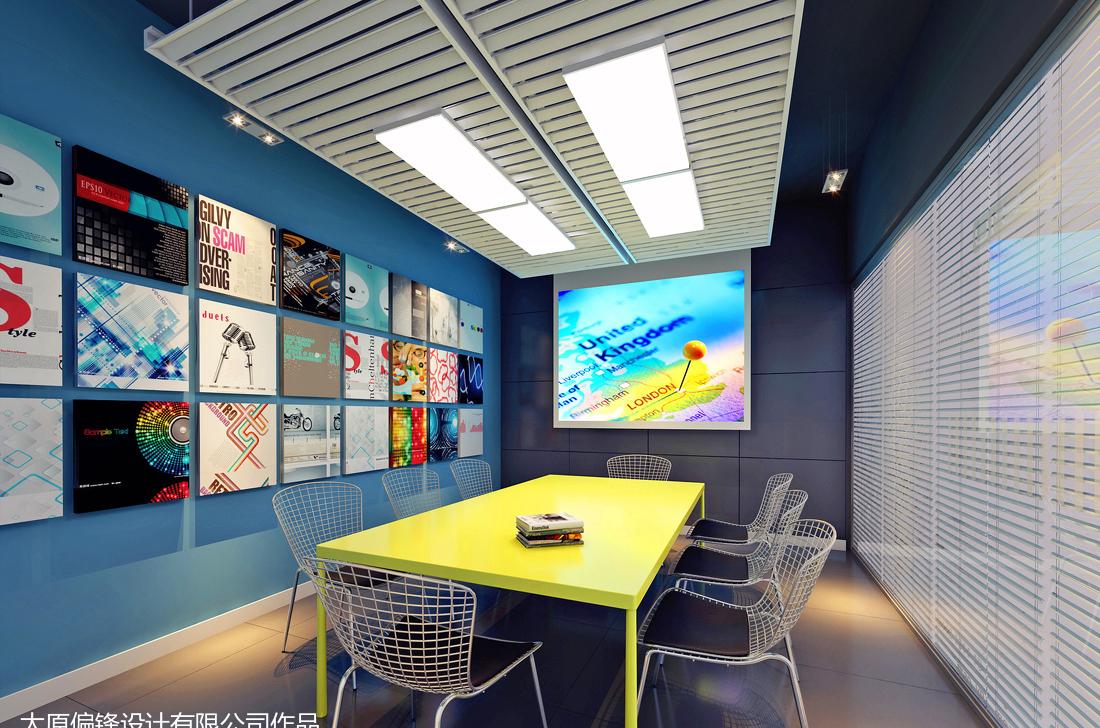 
动感十足的传媒公司办公室设计 -9