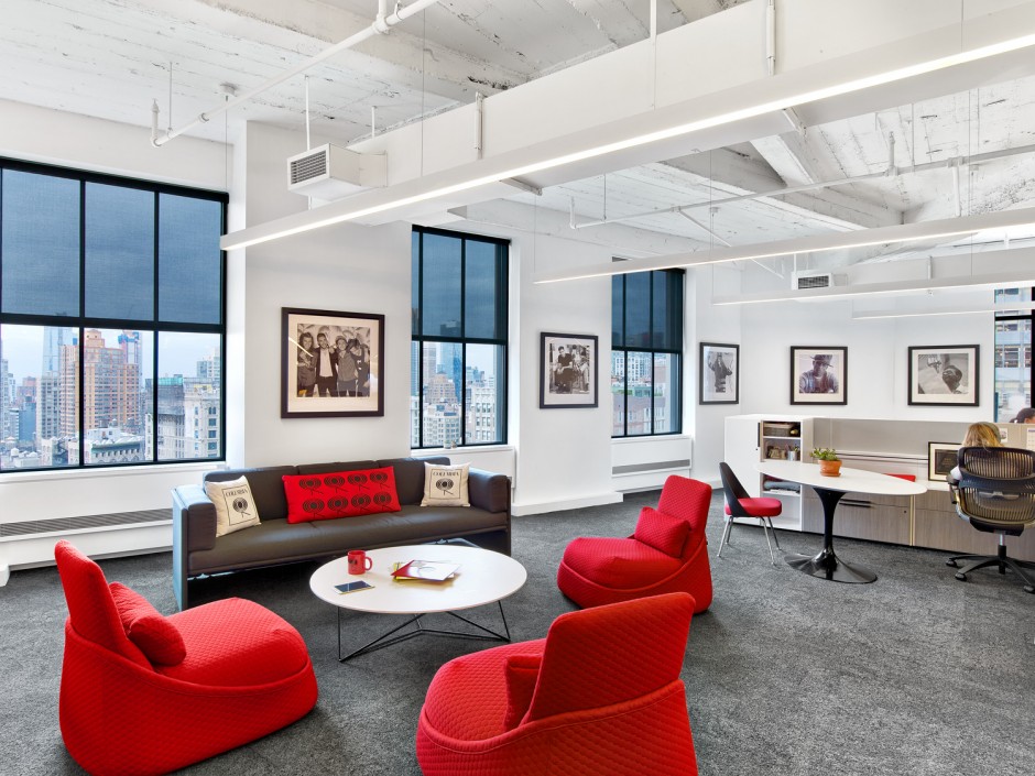 索尼纽约新总部现代办公空间设计-14