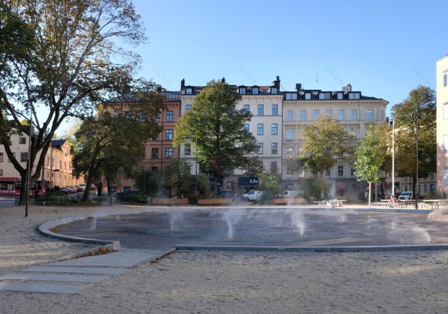 瑞典学校操场改造的公共空间丨瑞典斯德哥尔摩-4