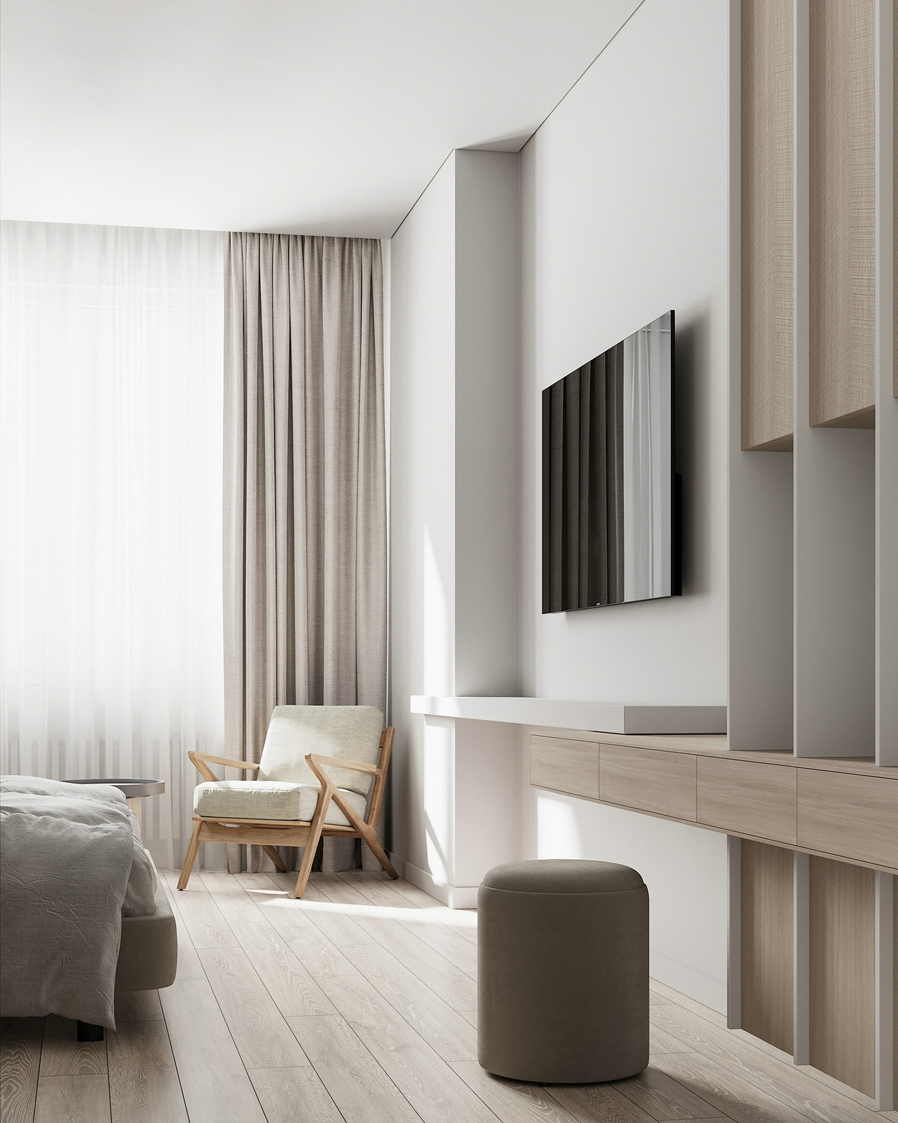 70㎡浅色系公寓设计-14