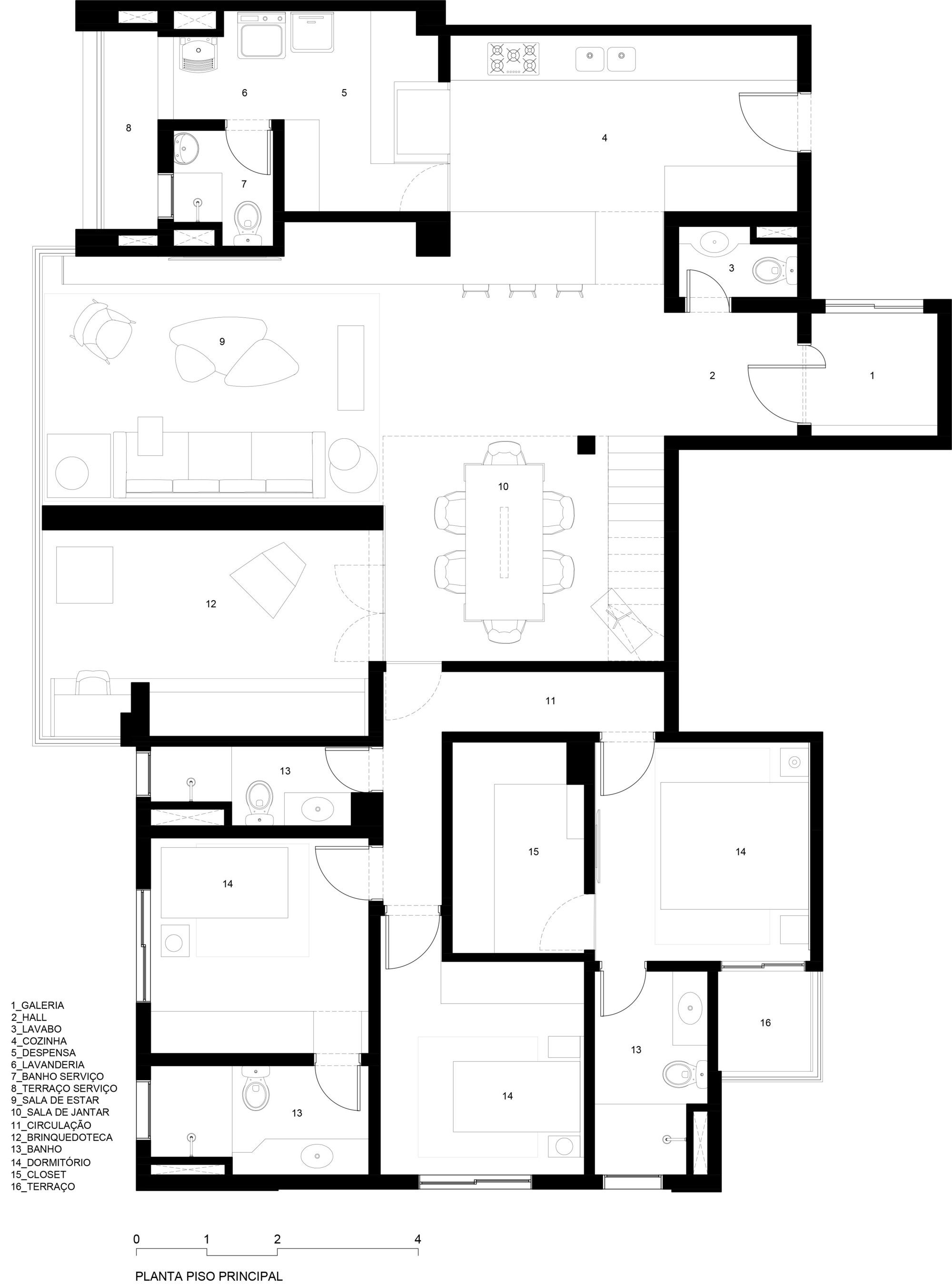 纽约公寓丨巴西圣保罗丨FCstudio-11