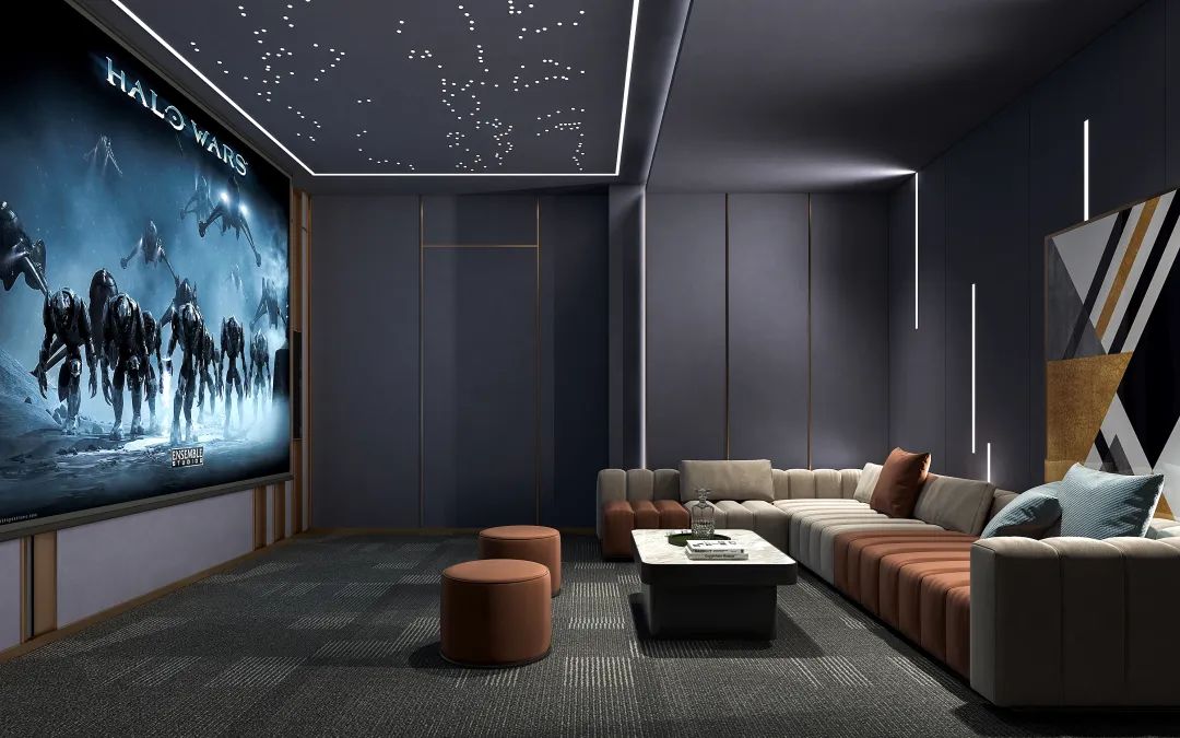 景源名墅现代简约大宅丨上海尚层别墅装饰第一运营中心-73