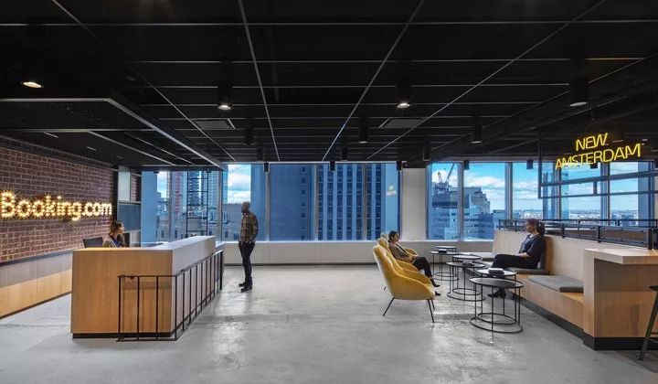 纽约缤客办公室——工业风中的协作与创新-1