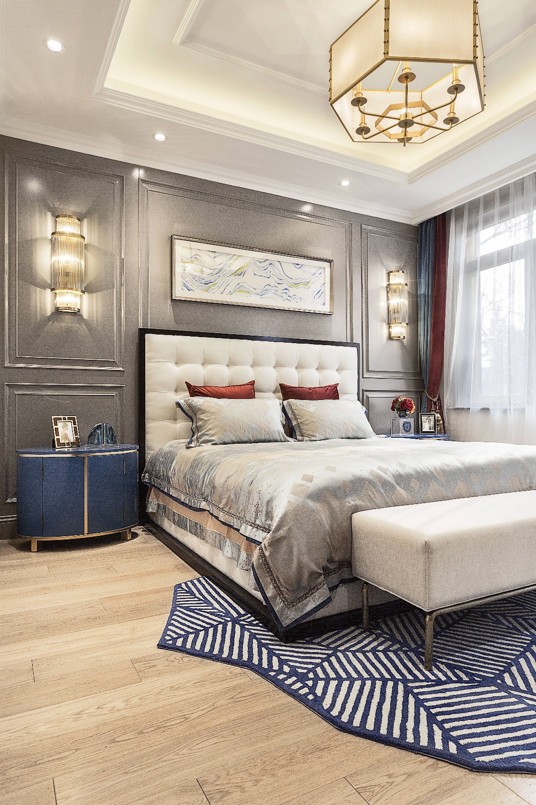 经典与现代共舞 | 打造优雅自然居住空间-17