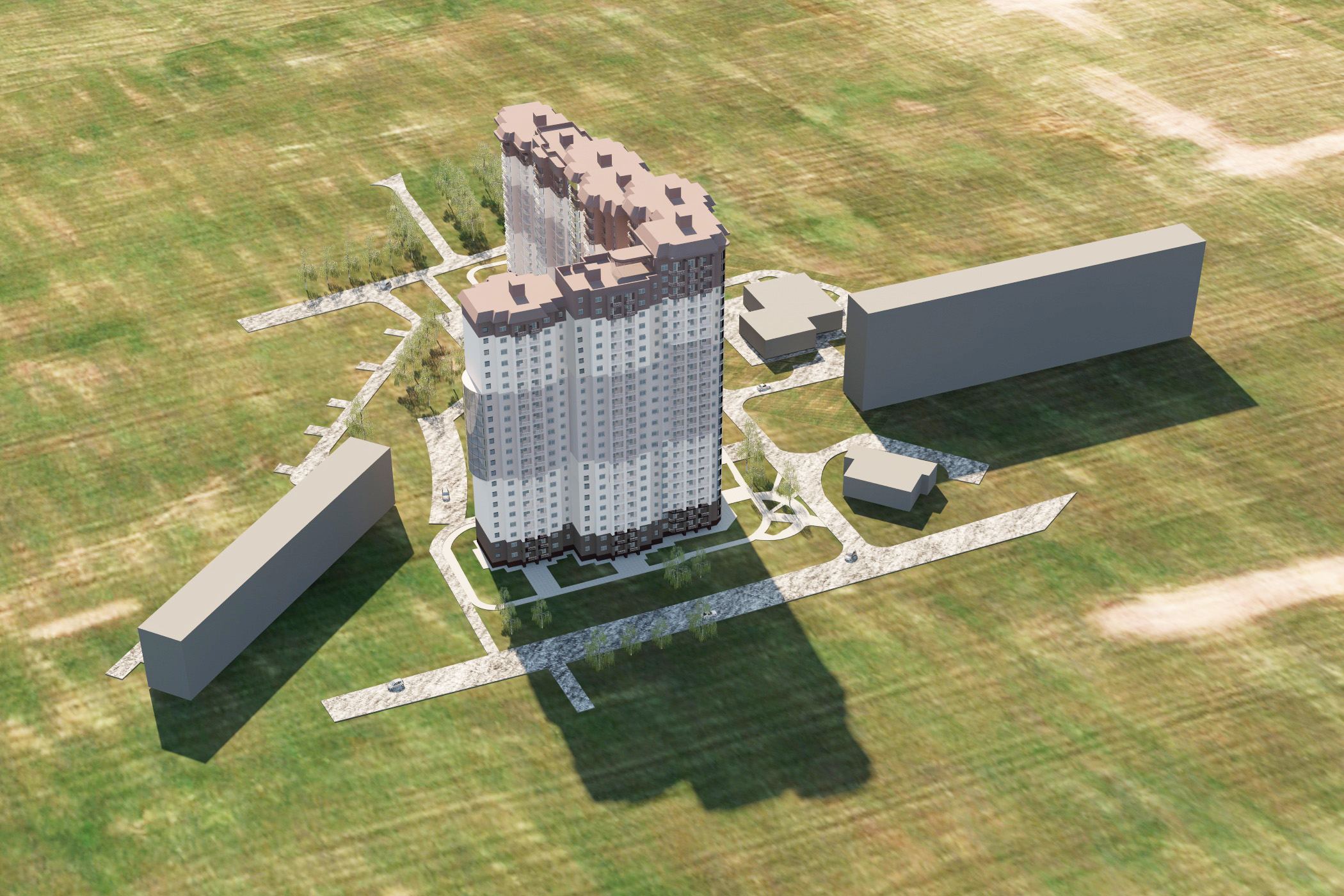 32000㎡多栋住宅楼设计项目丨俄罗斯莫斯科丨ARXY工作室-12