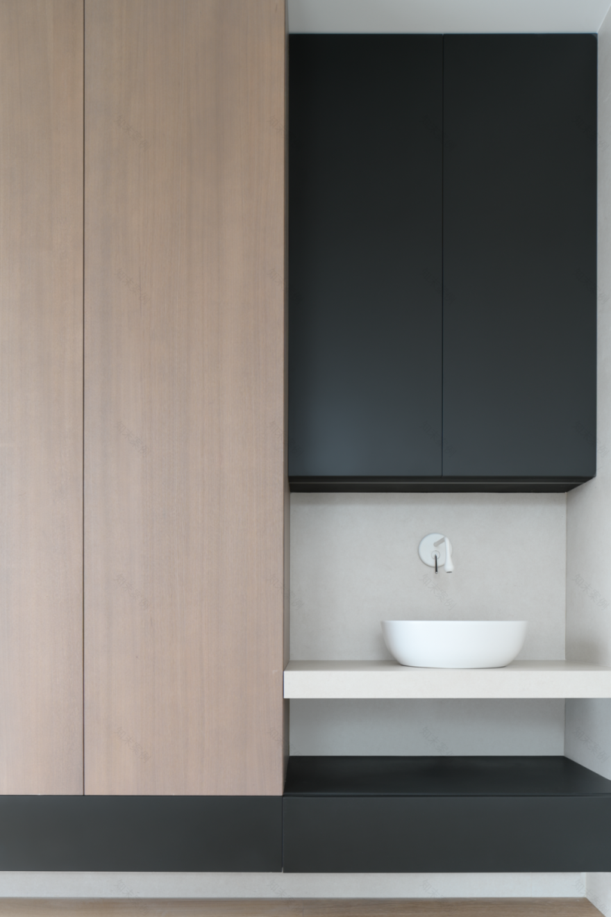 首发 x 大墨空间设计 | 329㎡极简大宅,空间的宁静与诗意-54