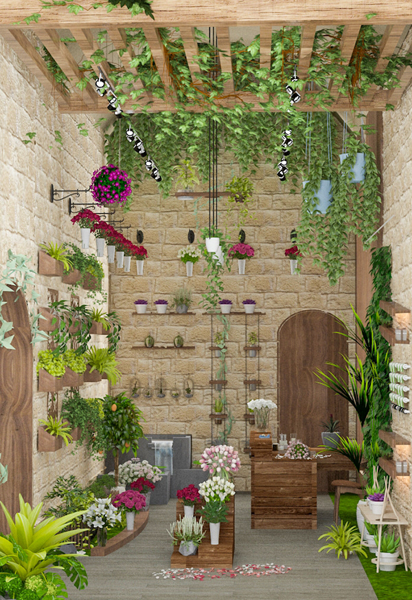 Flower shop design-0