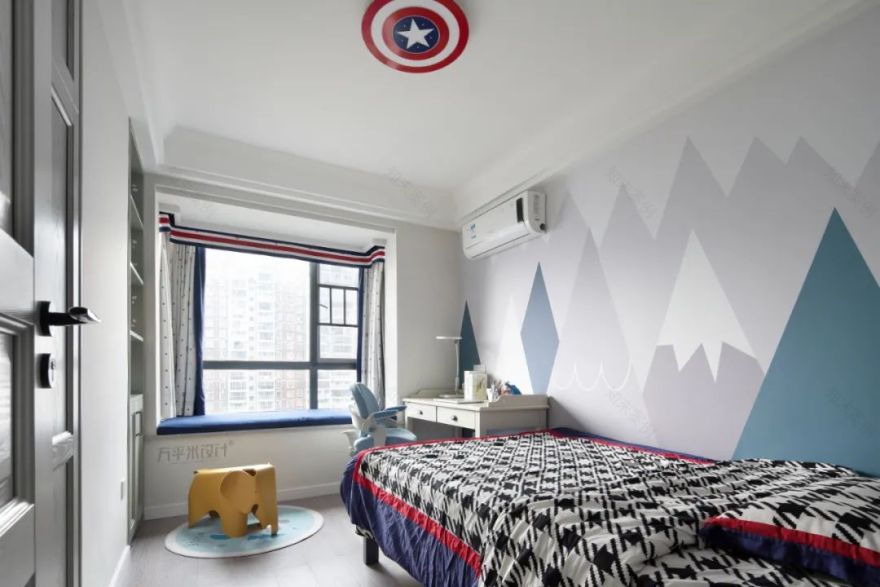 金福苑 82㎡美式混搭,复古与轻奢的完美融合-69