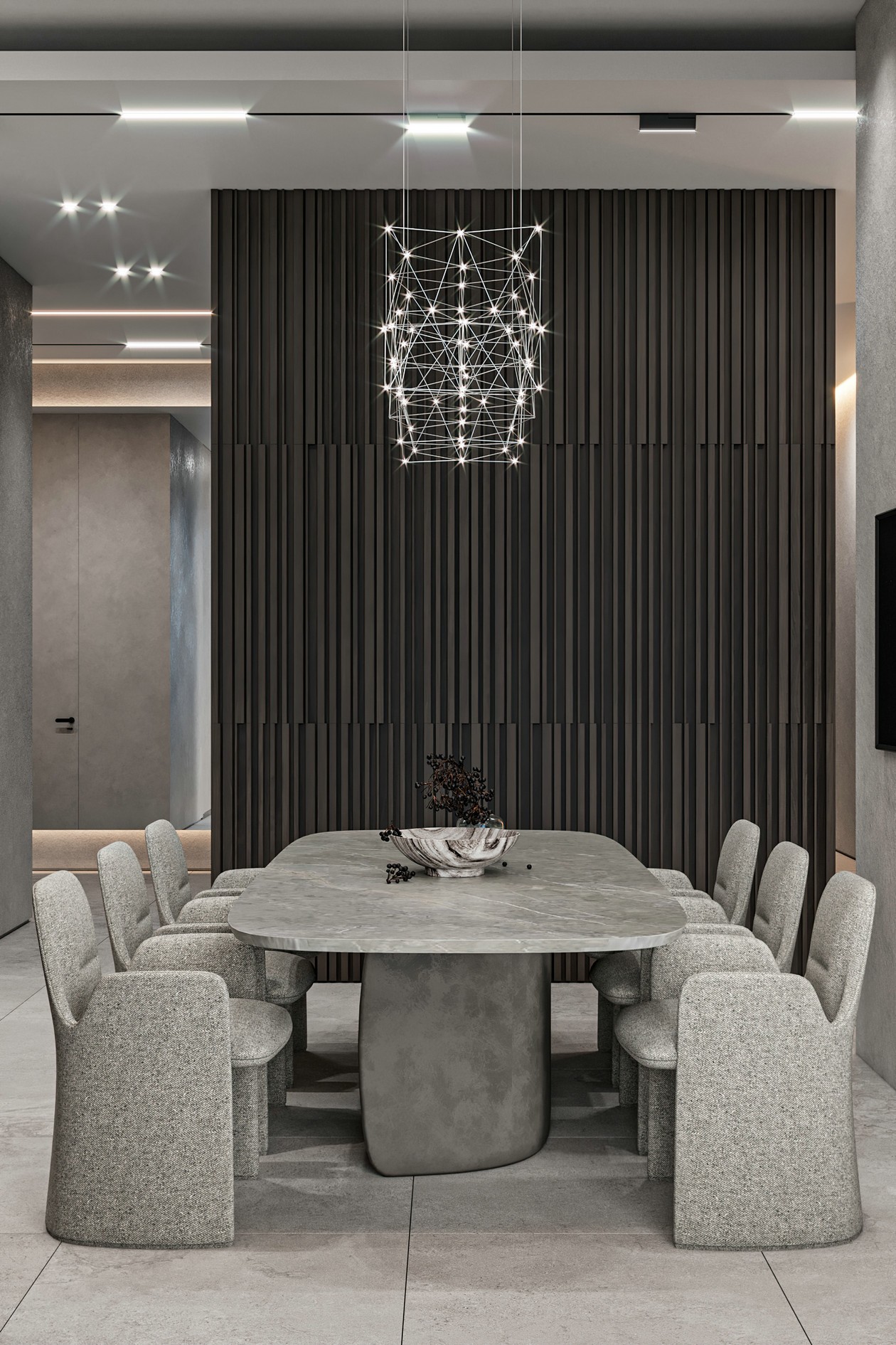 高级灰色系公寓设计-5