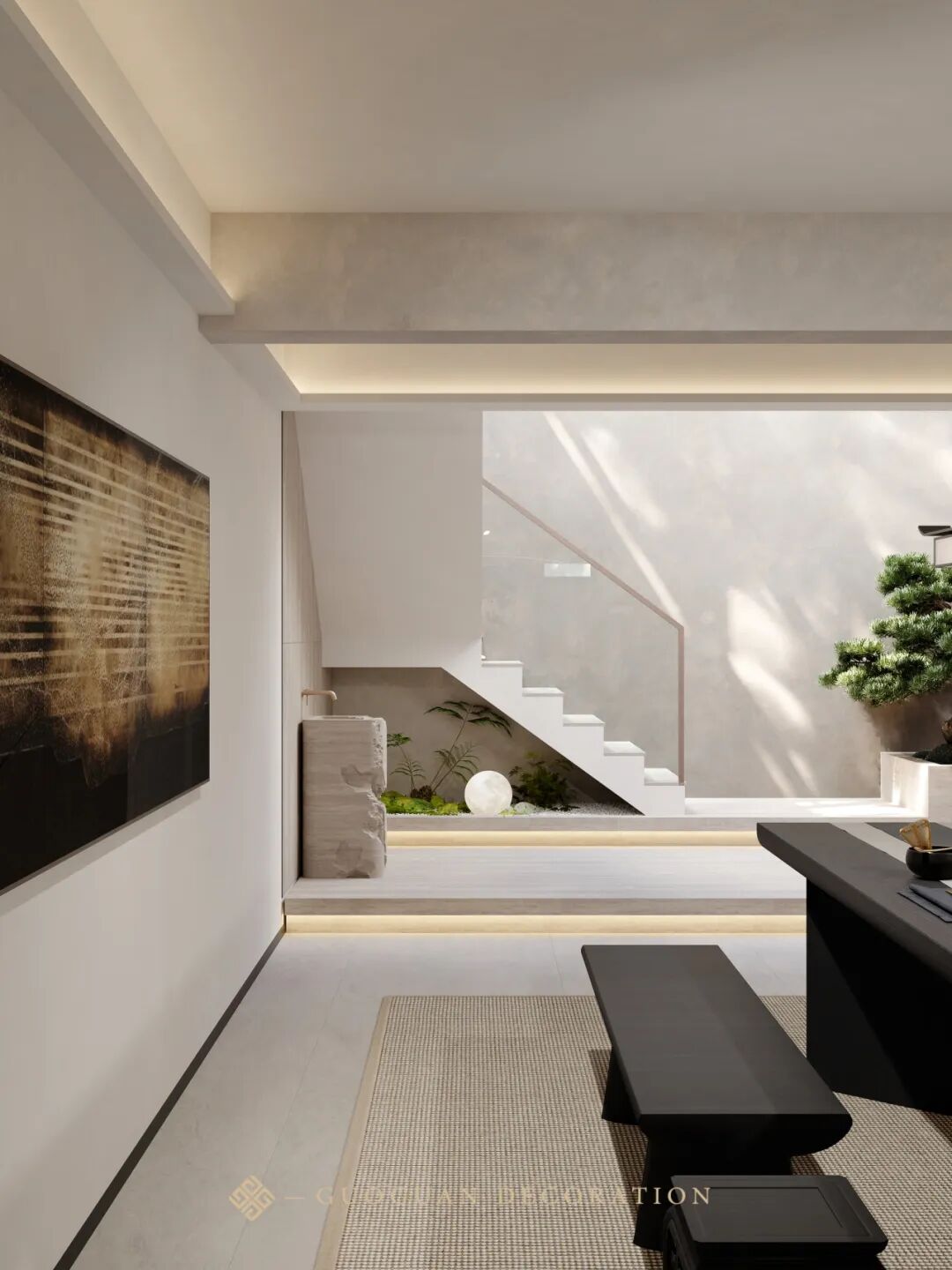 国冠装饰|浙江金华·蓝湾国际，现代中式里的生活长卷-63