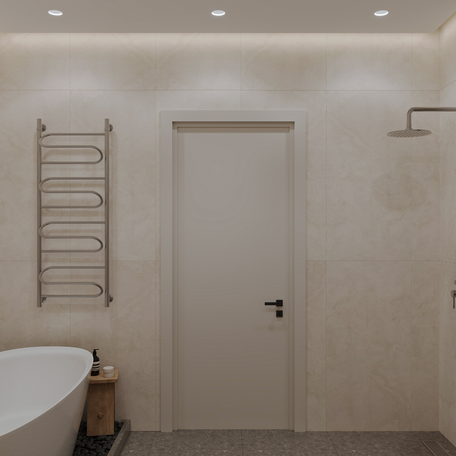 Scandinavian private house interior design-35