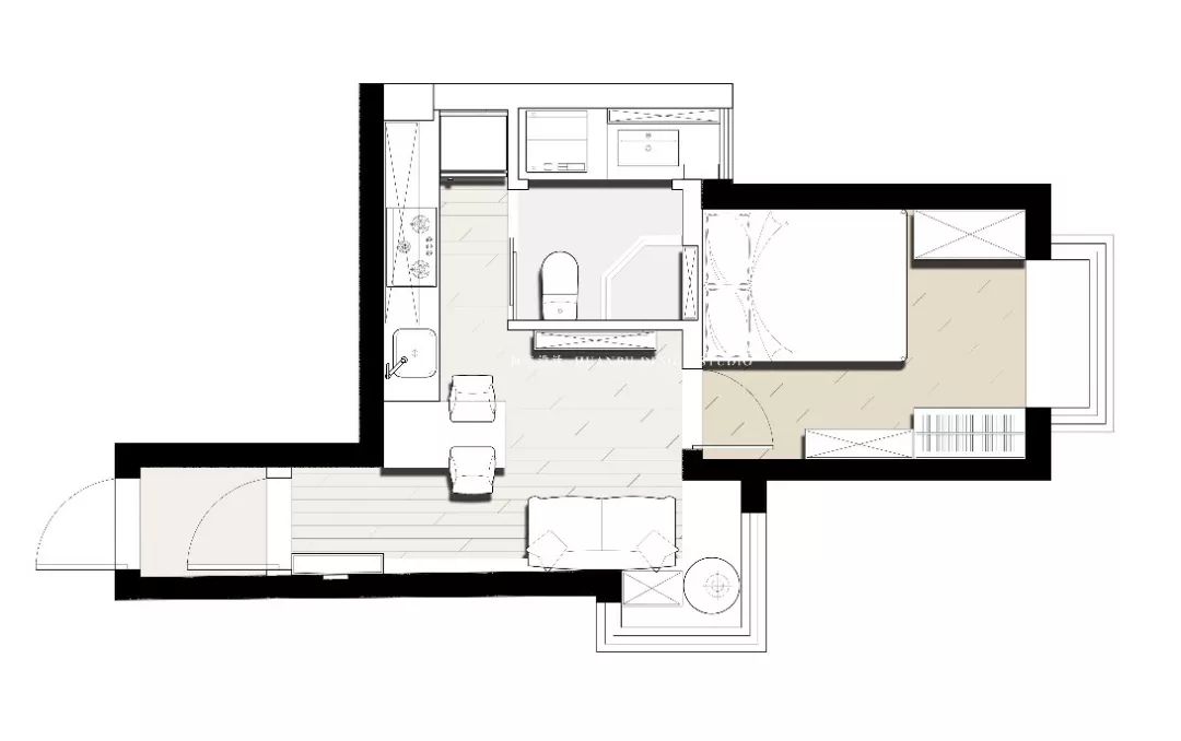 33㎡北欧猫宅,小空间大温馨-18