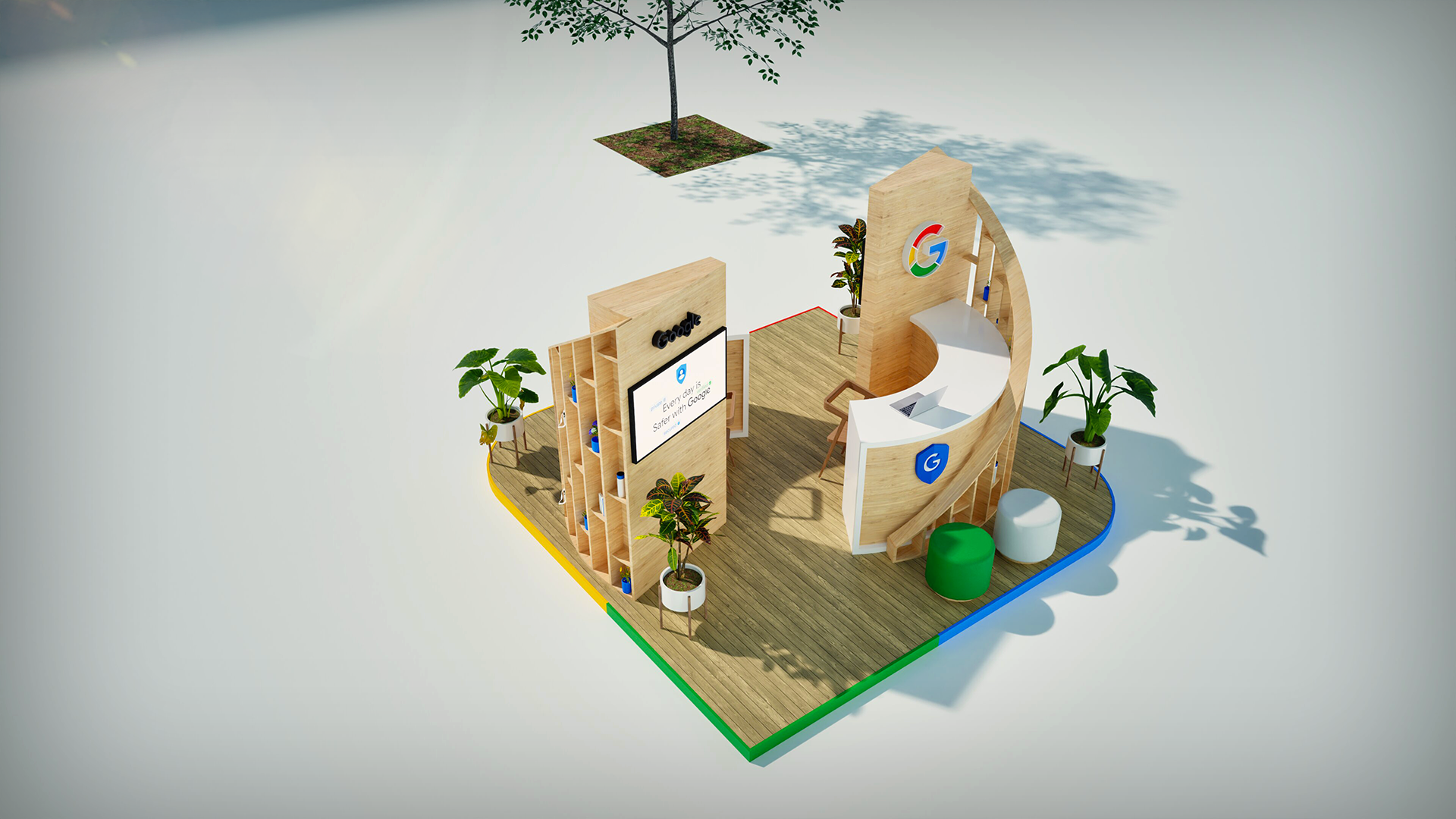 Google Stand - Internet Safer Day-4