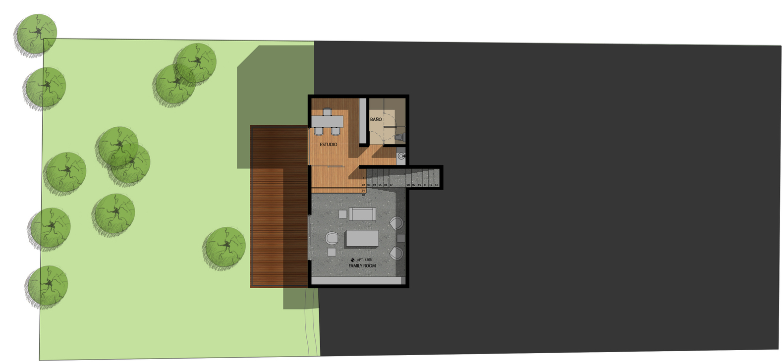 墨西哥陡坡上的绿意之家-44