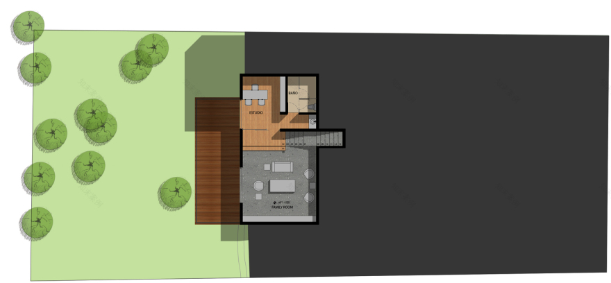 墨西哥陡坡上的绿意之家-44