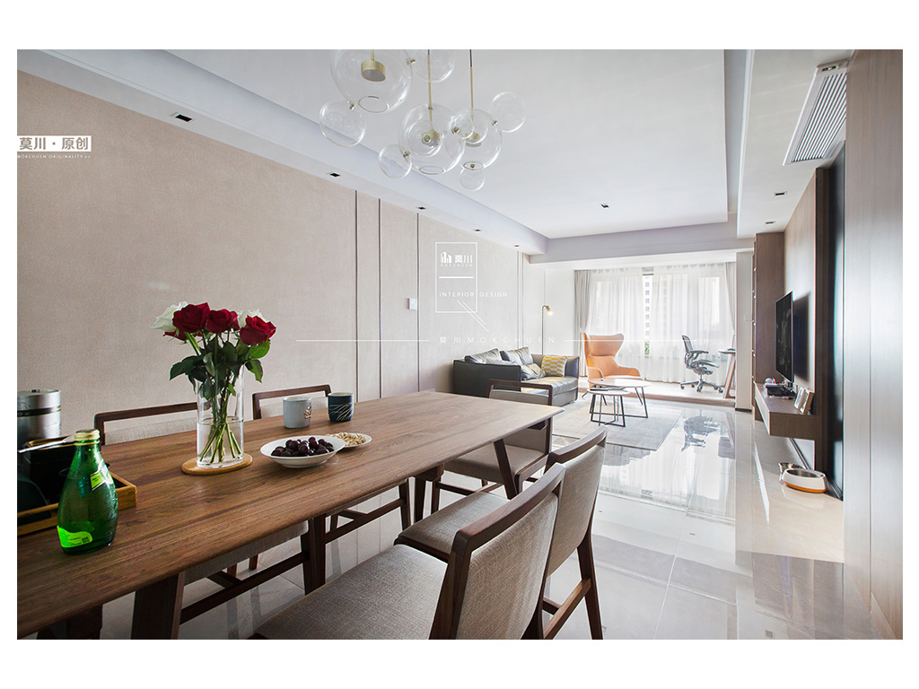 宝安 90 平现代居家设计，展现冷静从容的格调空间-12