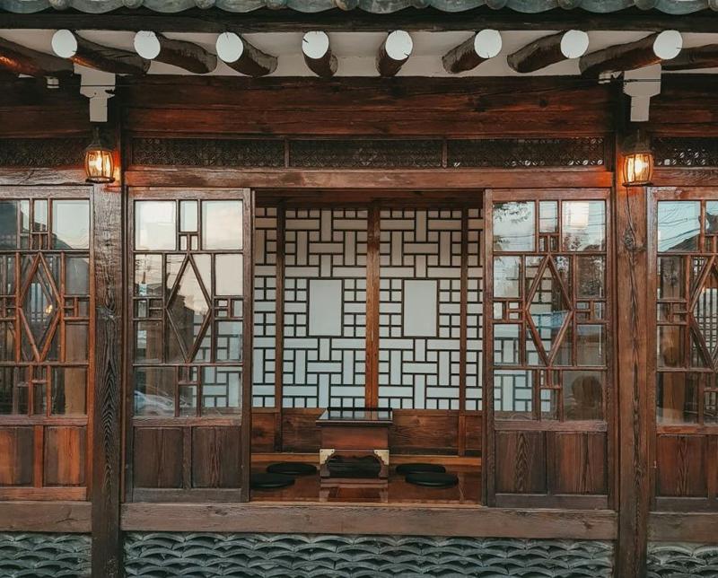 韩屋咖啡厅 | 250 平韩屋改造的室内设计奇迹-14