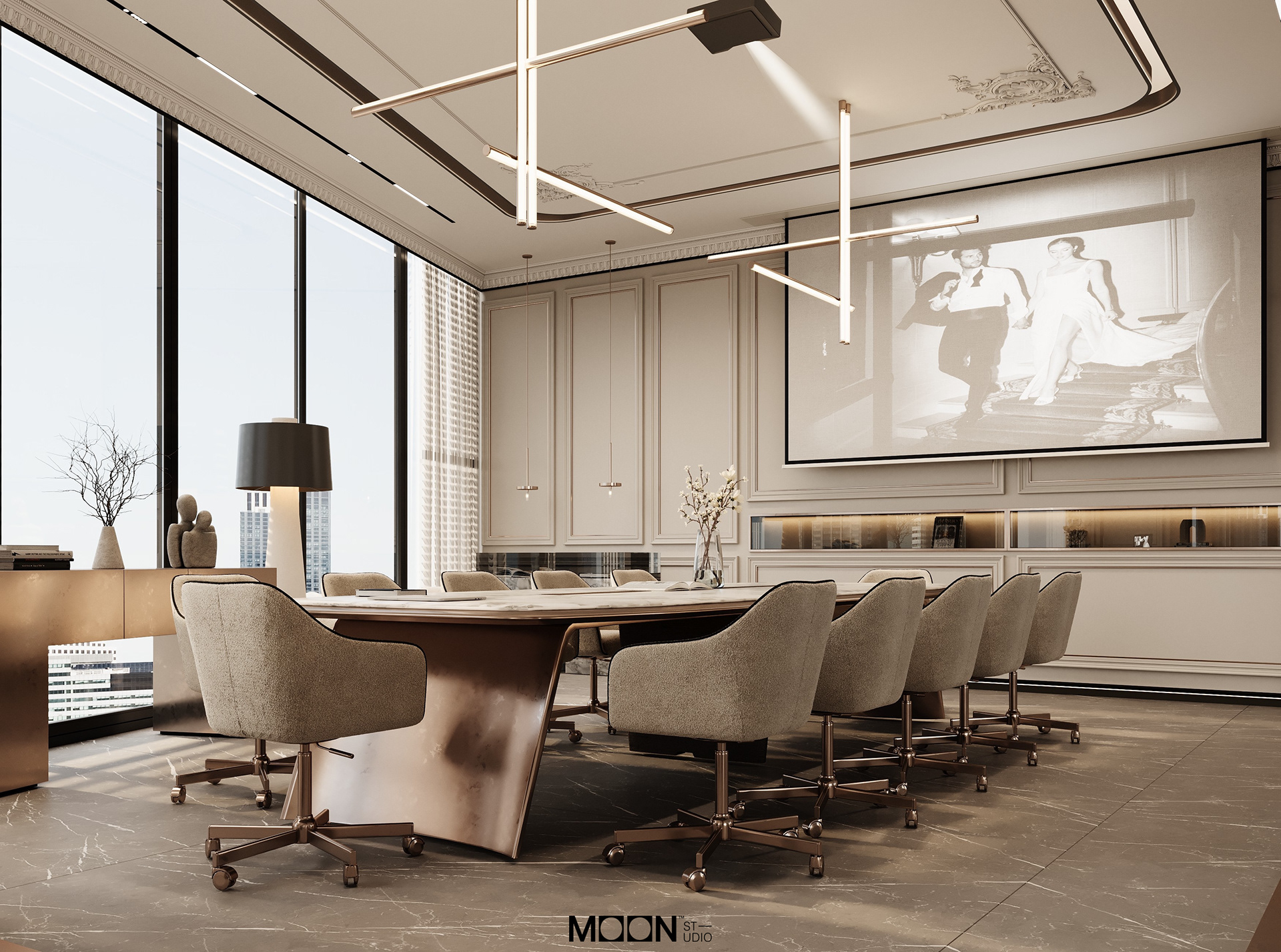 会议室设计丨Moon Studio-5
