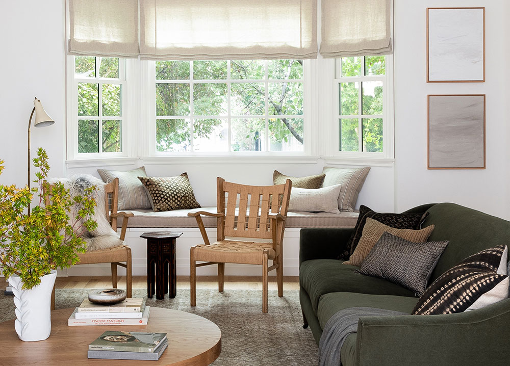 加州著名博主的温馨石制壁炉之家-5