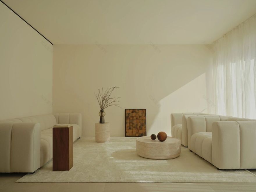 Balzar Arquitectos 195㎡纯白几何住宅丨西班牙巴伦西亚-7