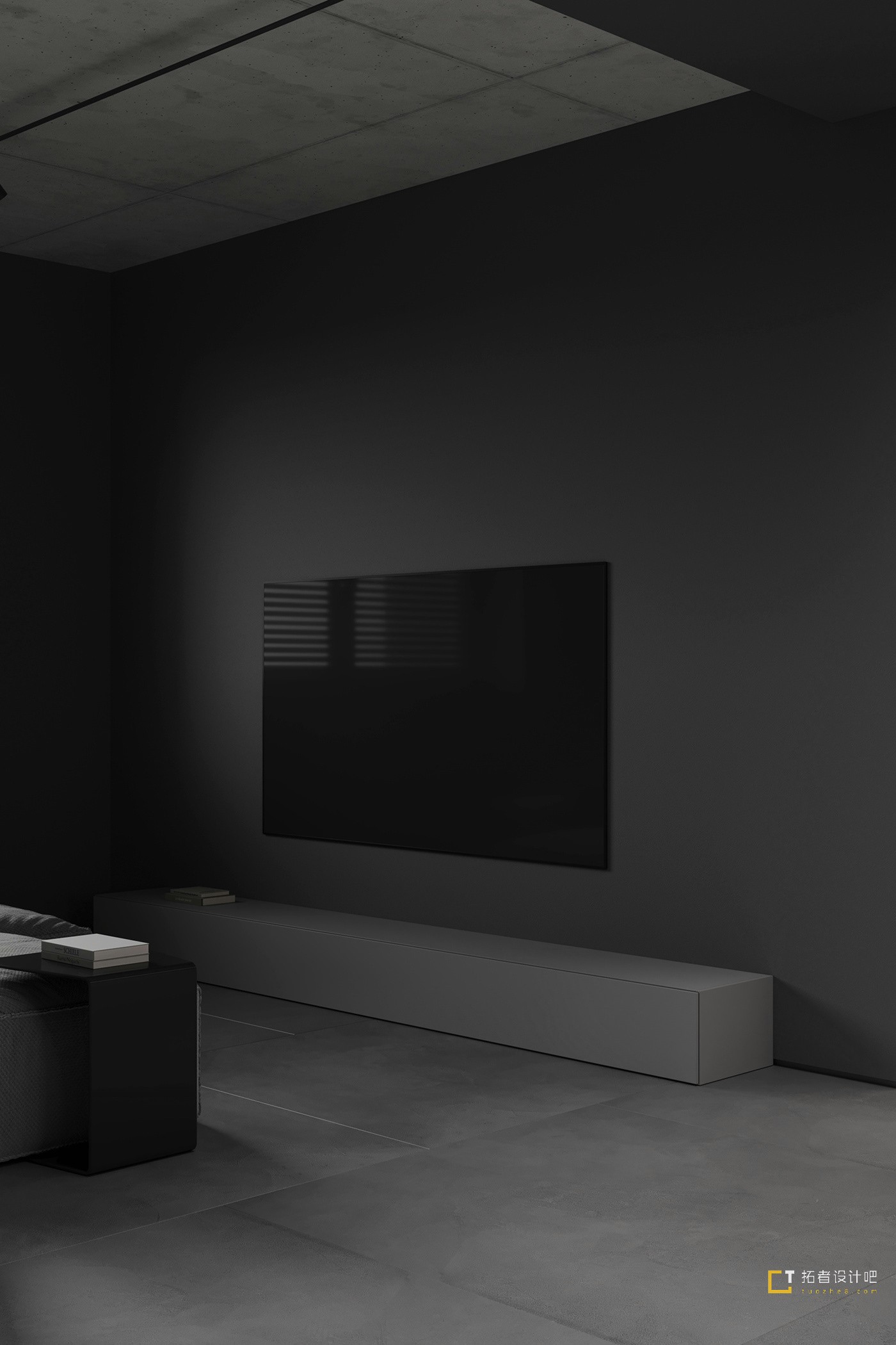 高级感黑灰空间 满满的高级感！-2