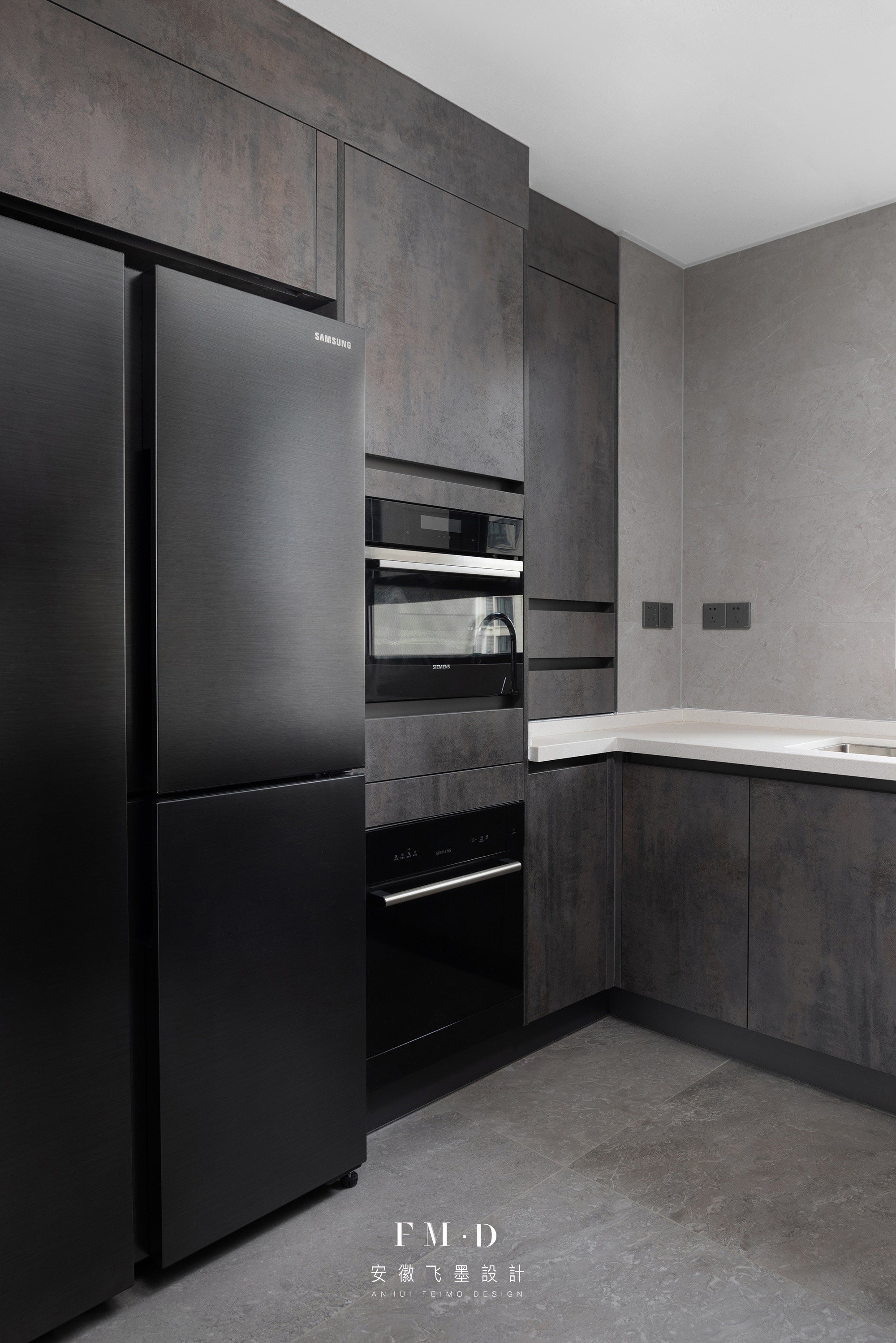 爆改 145㎡精装房丨中国合肥丨安徽飞墨设计-23