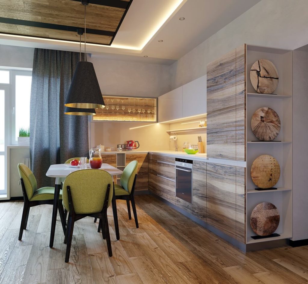 L形厨房设计案例-13