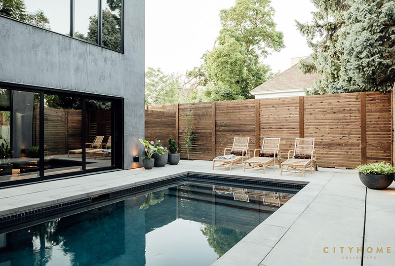 盐湖城现代城市家园 | 泳池与自然的完美融合-30