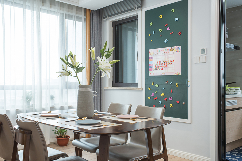 淄博绿城百合 127㎡无玄关收纳设计-22