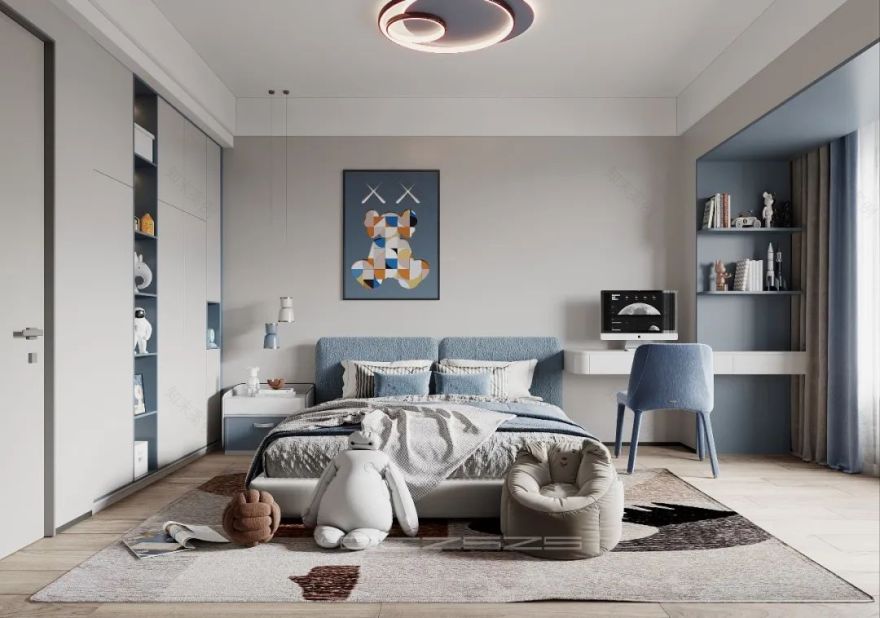 《东成至盛》现代轻奢复式设计丨中国佛山丨东成至盛装饰-37