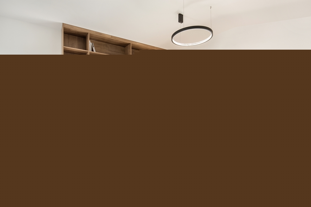 《梧叶逐秋》· 简约优雅的绿意家居丨吾舍空间设计-52