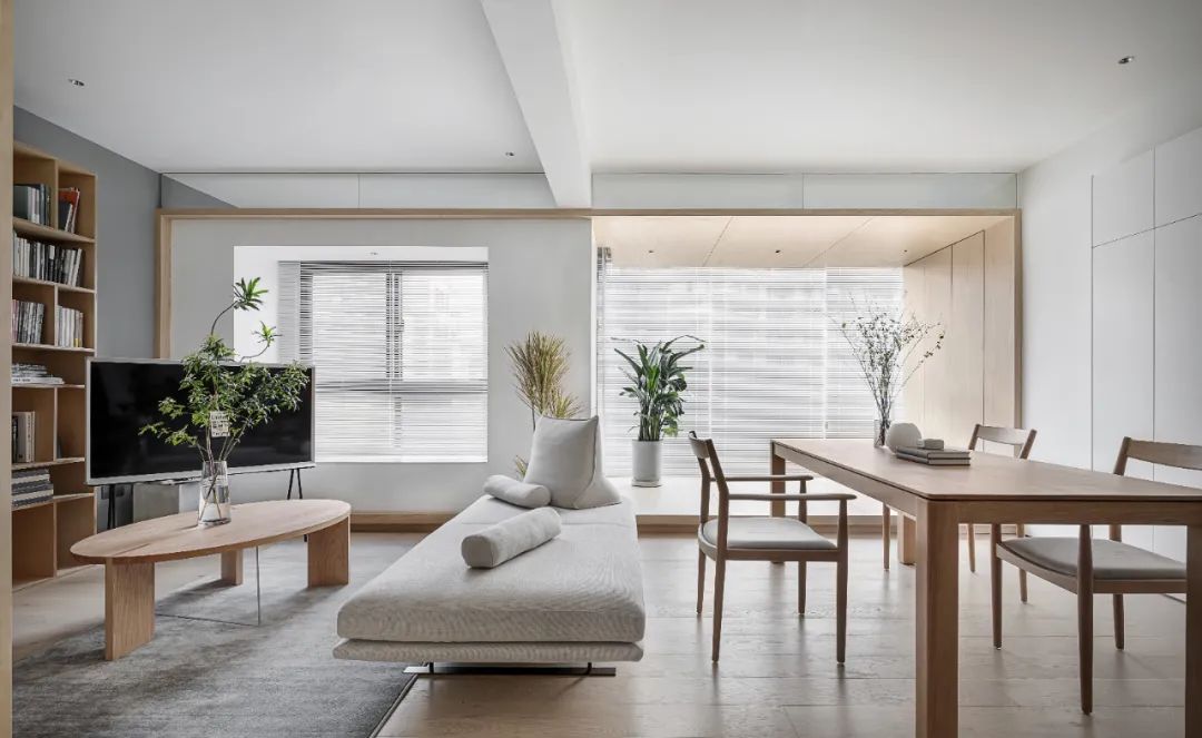 172㎡书香叠墅，原木与白的高级演绎 | 云行设计-8