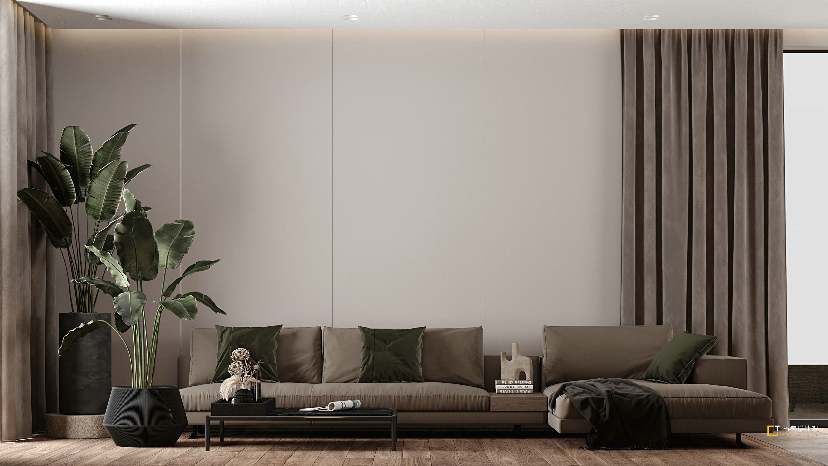 木质简约 现代户型设计！-1