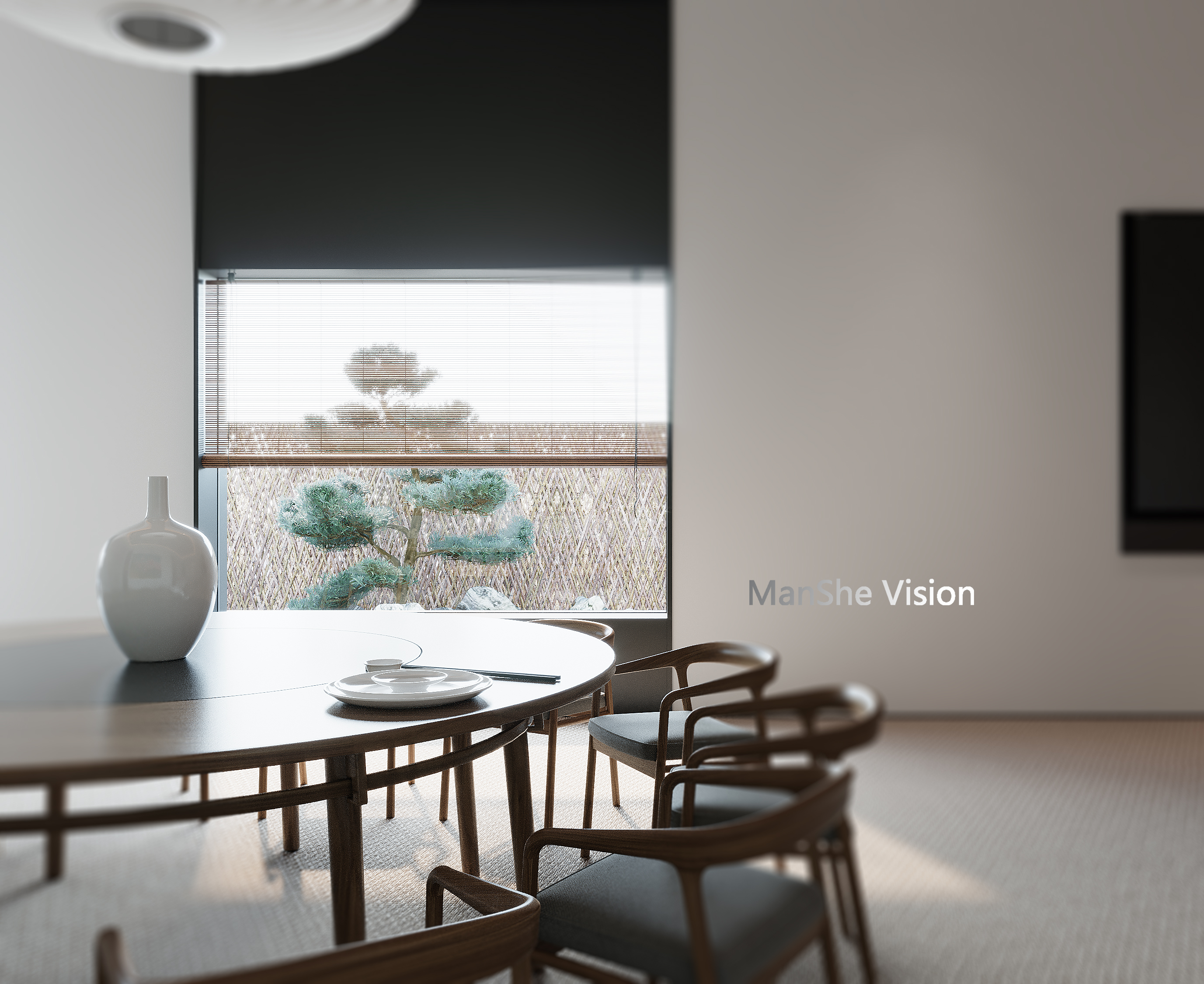 禅意曼蛇 · 东方语境与现代气息的艺术空间丨Team Vision Design-15