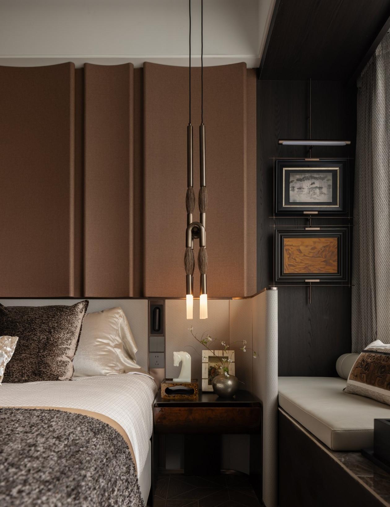 贵阳万科·未来溪地135㎡样板间丨中国贵阳丨软装GNU金秋设计,硬装深圳市梵一舍室内装饰设计-23