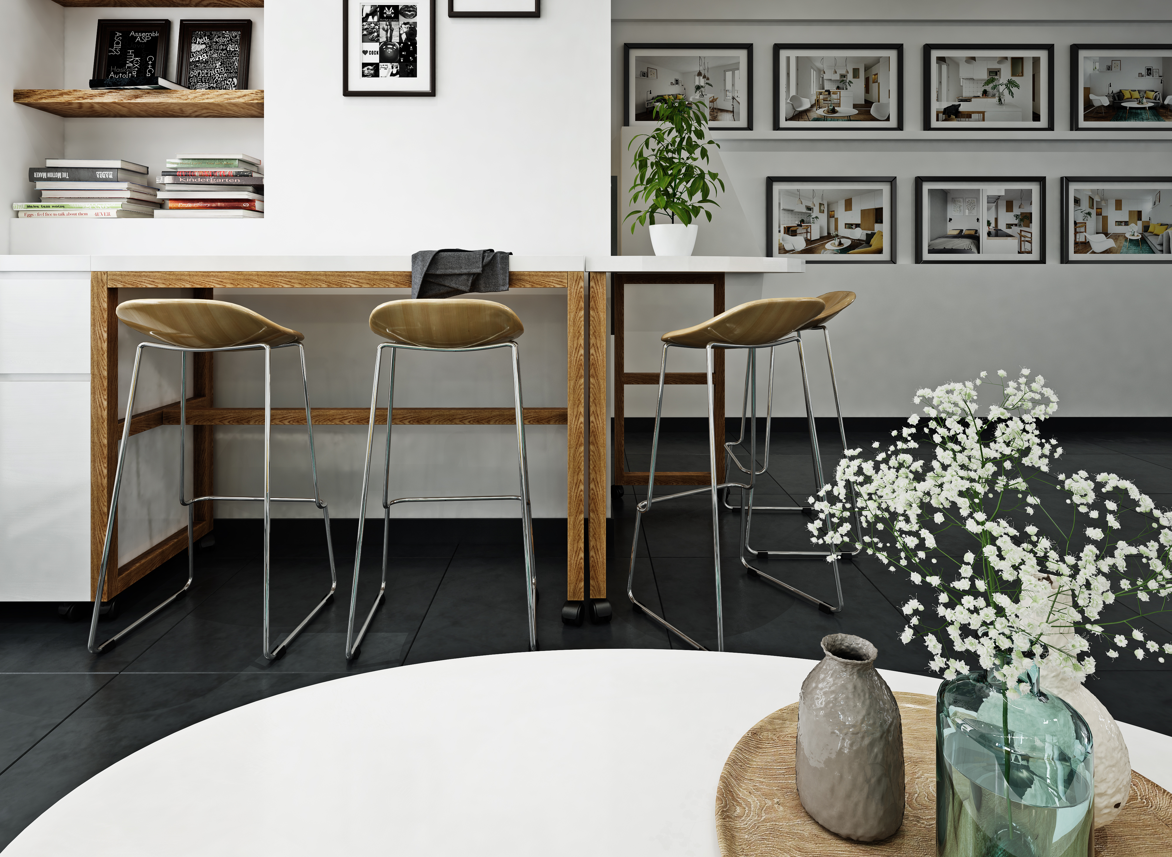 简约工作室设计，专业与舒适并存-4