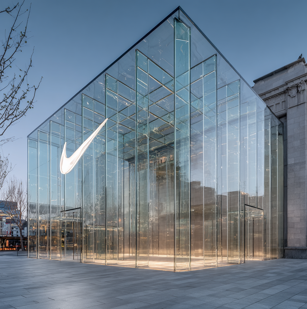 NIKE概念店 云上美学丨深圳云上美学设计机构-1