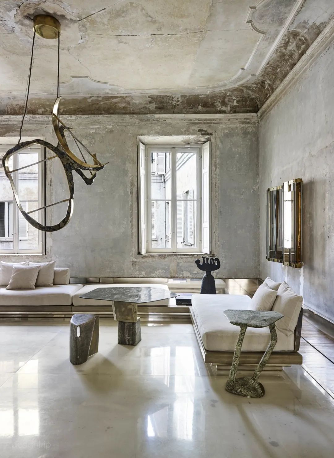 意式侘寂·米兰之家丨意大利米兰丨Vincenzo De Cotiis-20