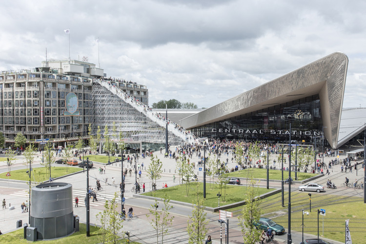 MVRDV在鹿特丹的29米高纪念性楼梯丨荷兰鹿特丹-2