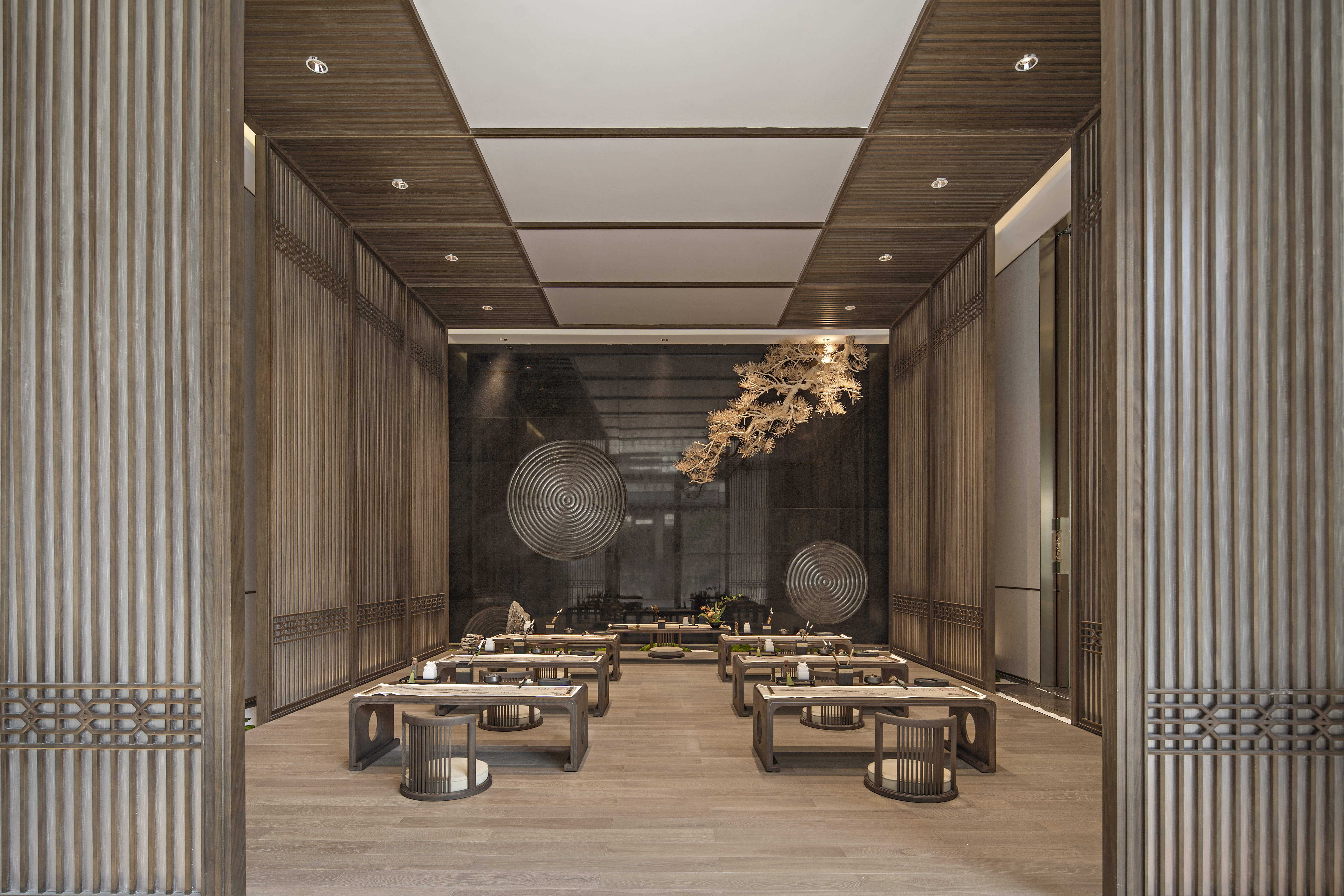 盘石设计 | 1300㎡中式设计，千年弦歌，续写宋代风雅-34