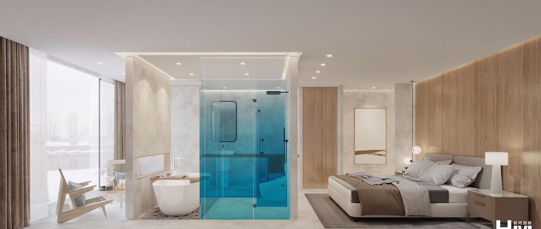 
民宿 | 当新中式遇上简约风 -0