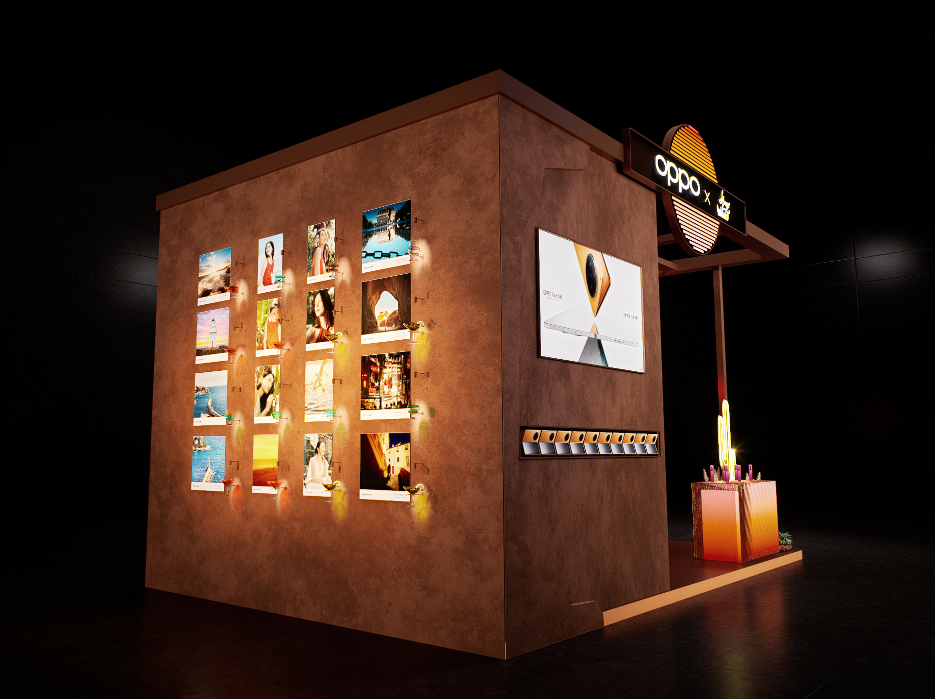 光与色 · OPPO 威士忌展台-5