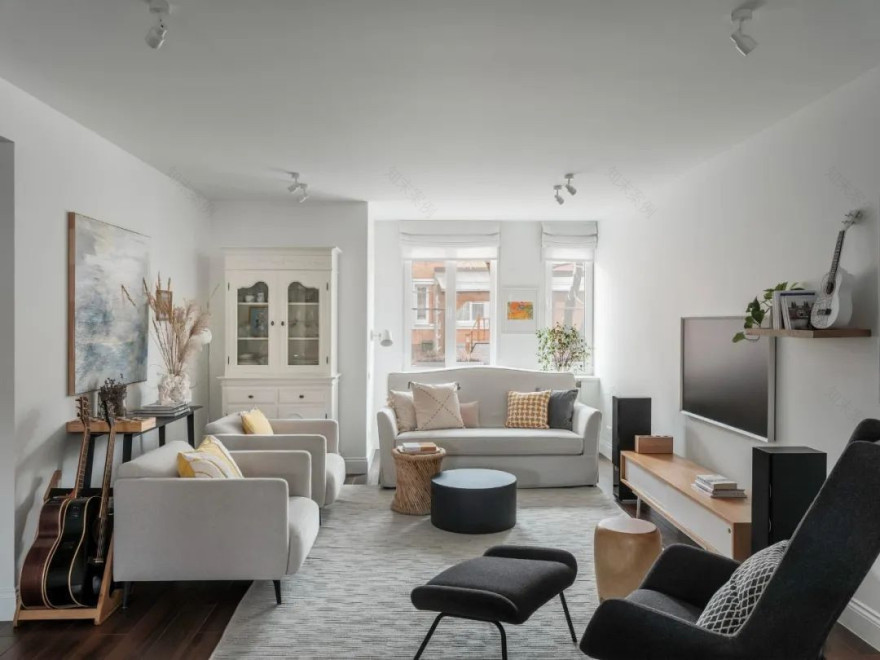 现代 120㎡三口之家-2