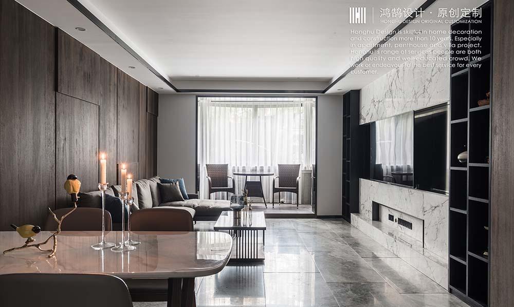 上海鸿鹄设计 | 老两口退休生活空间,花园、全屋木饰面成亮点-14