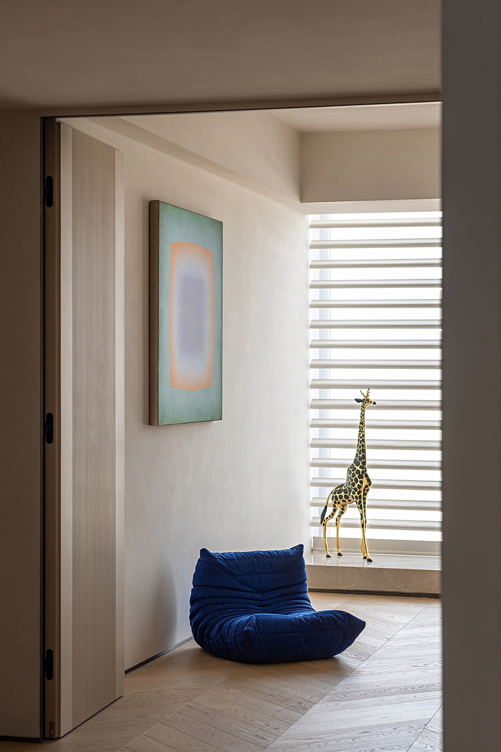 私宅原木风|素简·治愈丨中国深圳丨鸿艺源设计,例外软装设计-38