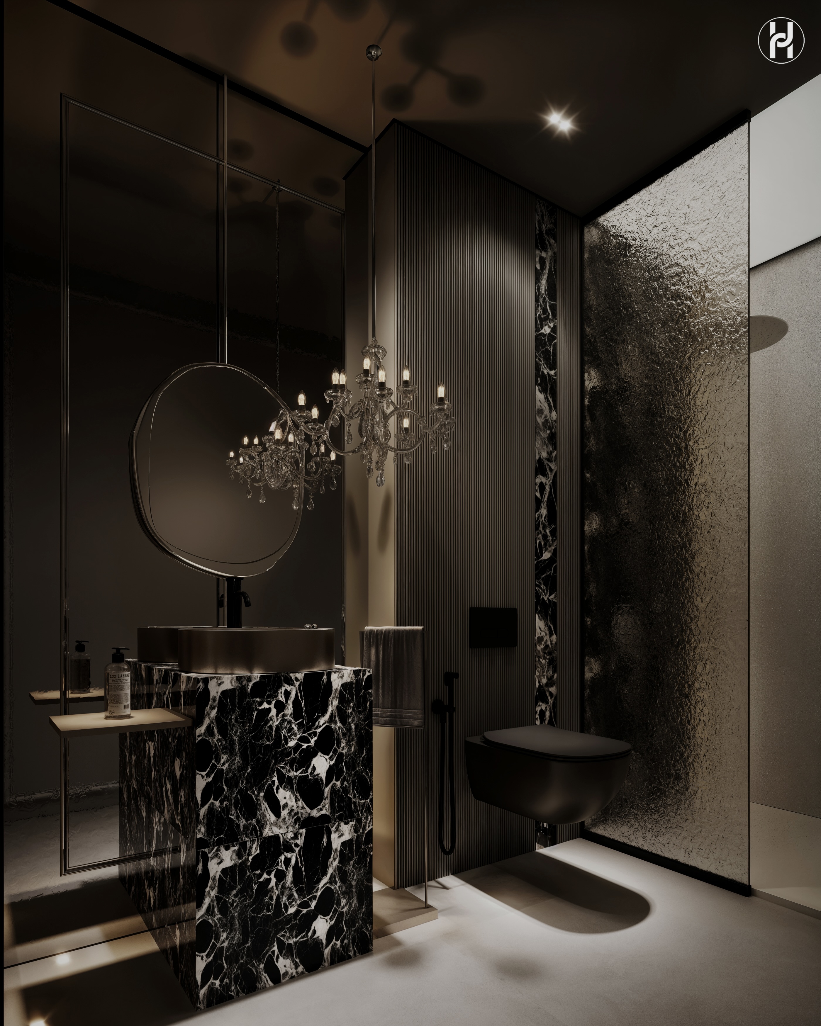 埃及客用卫生间丨埃及开罗丨Marwah Khaled,Ahmed Hussein Designs-10