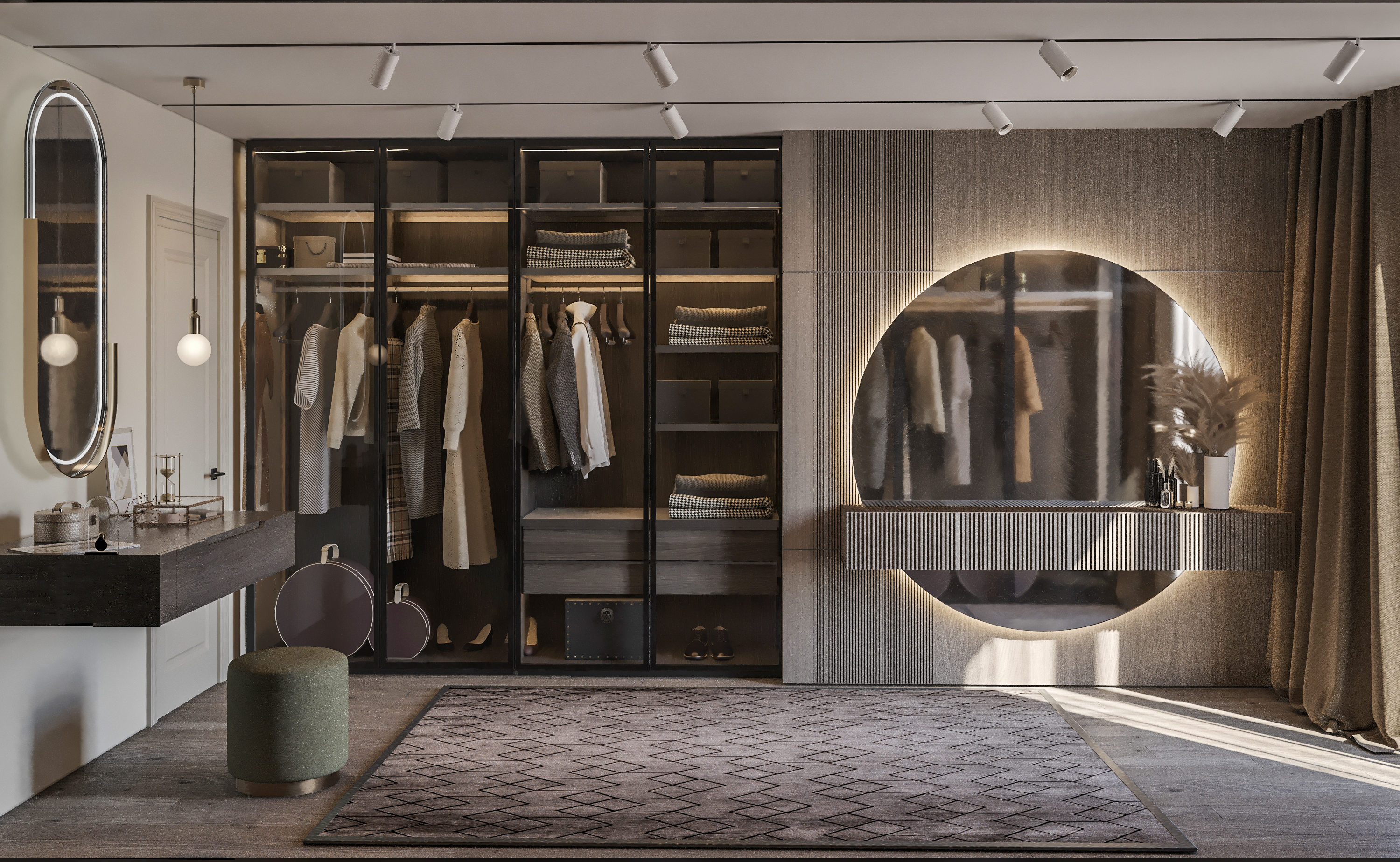 阿联酋现代更衣室设计丨Mahmoud abd elmajied-6