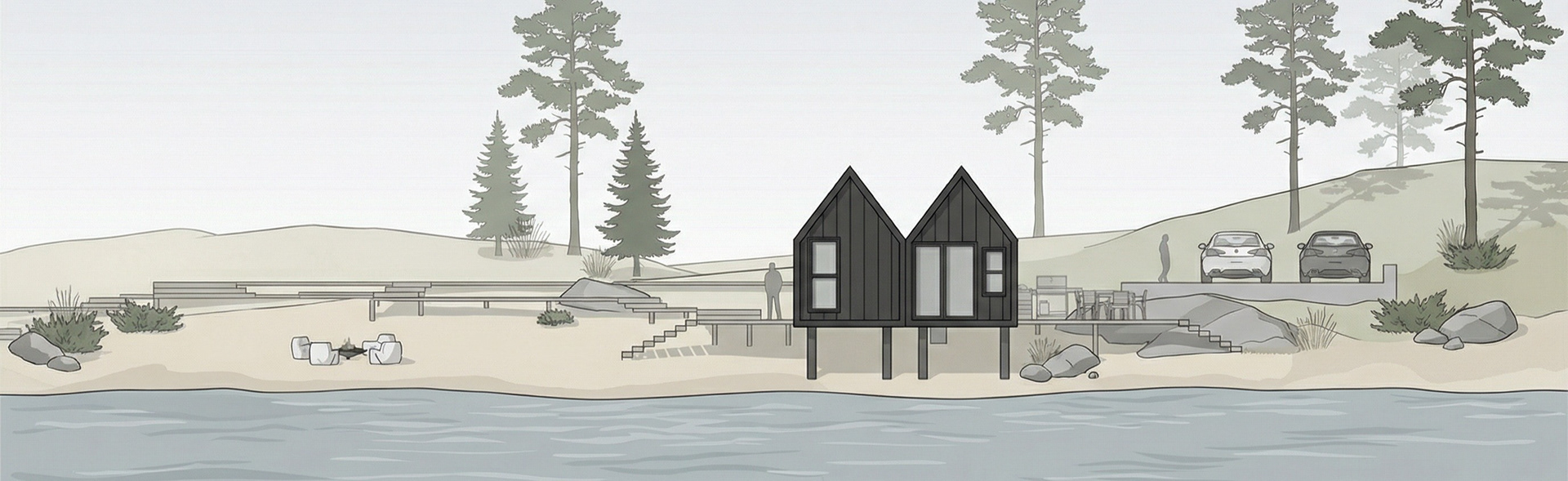 Дом у озера（湖边的房子）丨俄罗斯-10