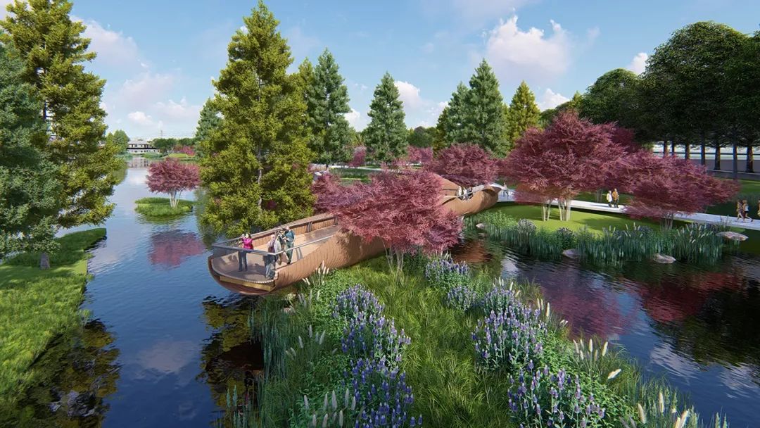 梦回伯渎，七里画廊 | 伯渎河生态环境治理项目方案设计（65公顷）-81